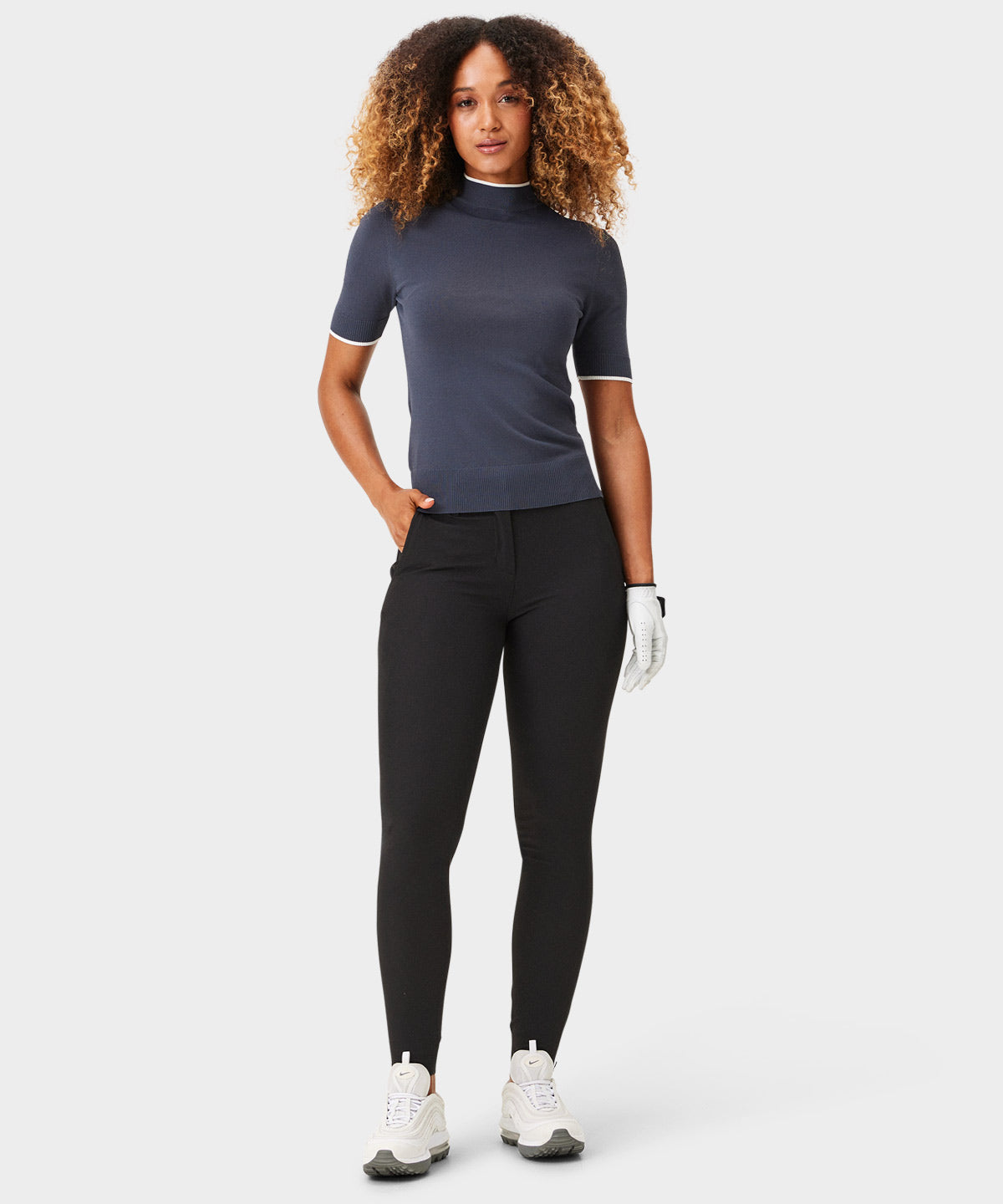 Macade Women's Four-Way Stretch Jogger - Black
