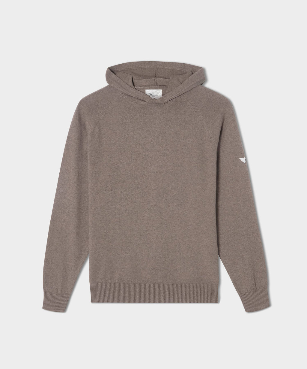 Macade Men's Tech Knit Hoodie - Brown