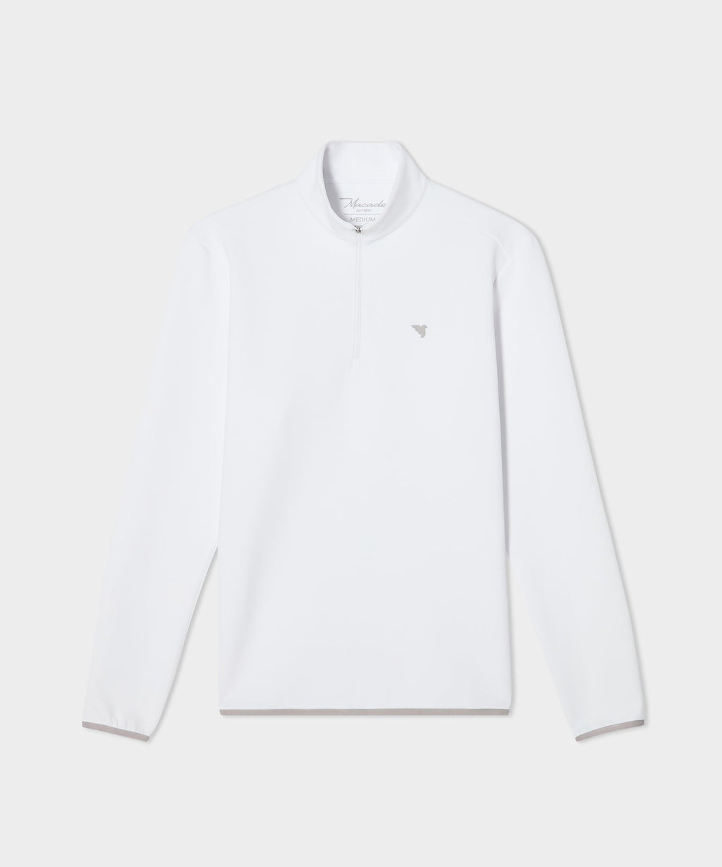 Macade Men's Therma Quarter Zip - White