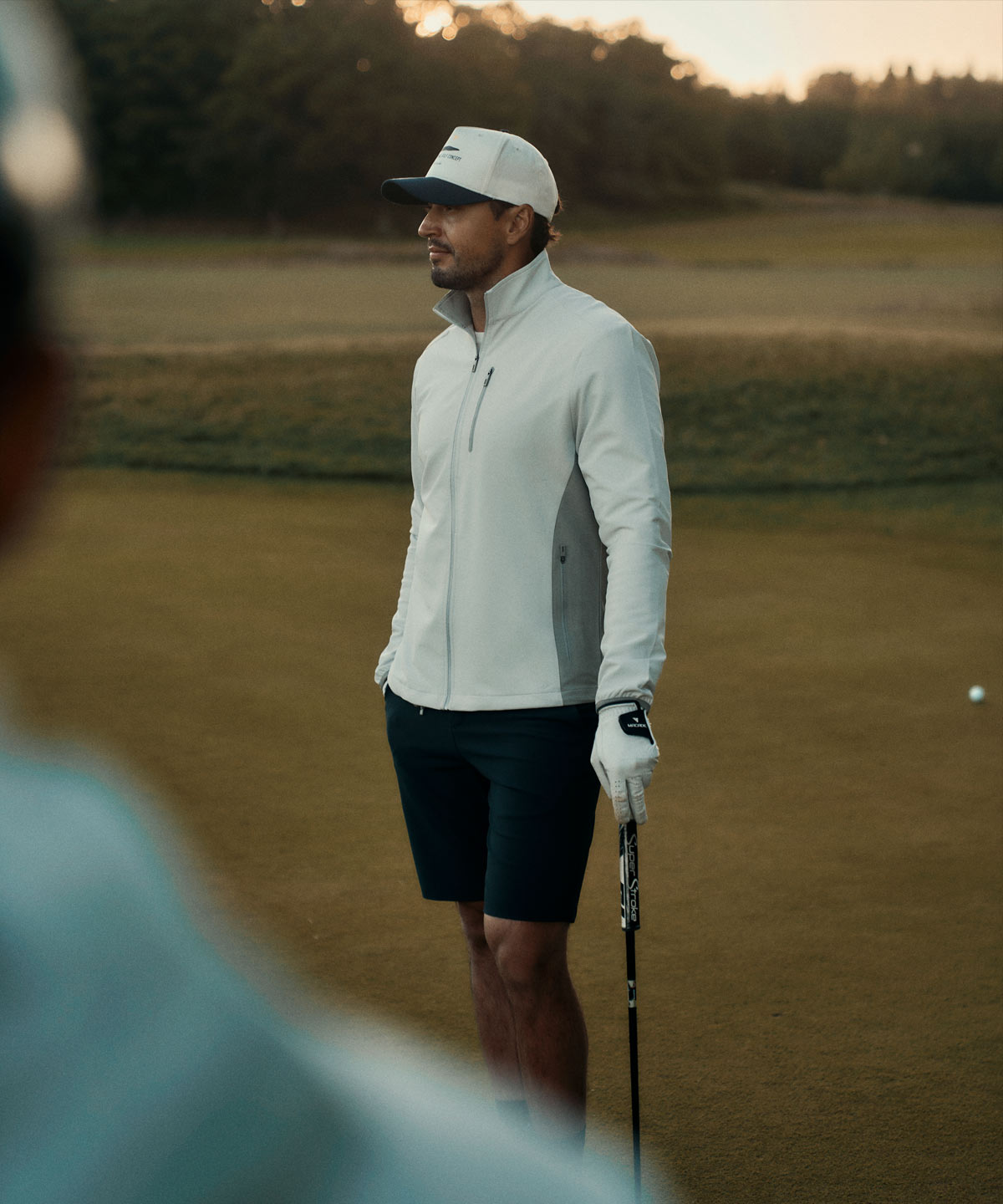 Macade Men's Storm Wind Jacket - Off-White
