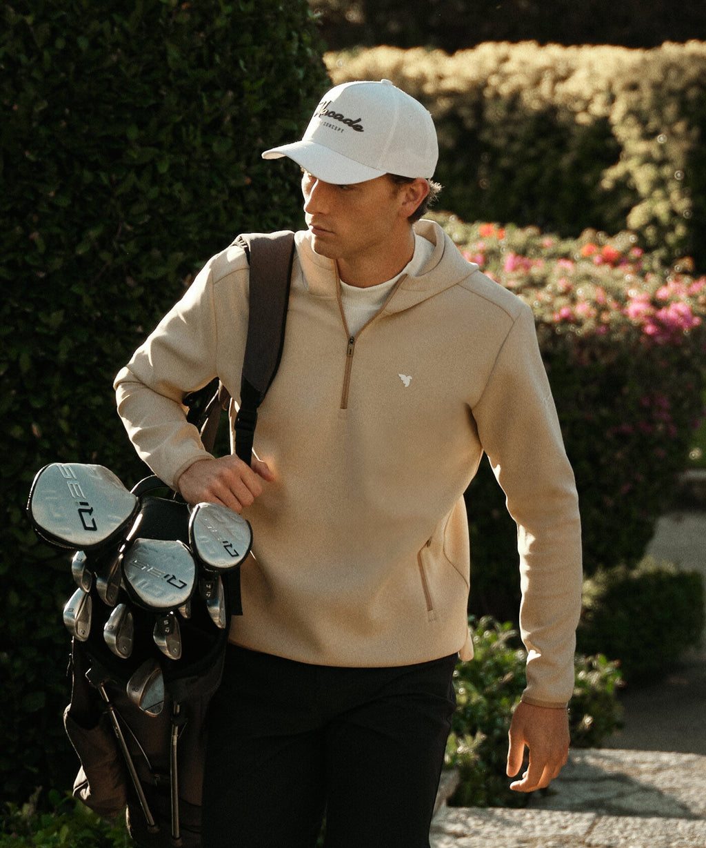 Macade Men's Therma Zip Hoodie - Tan