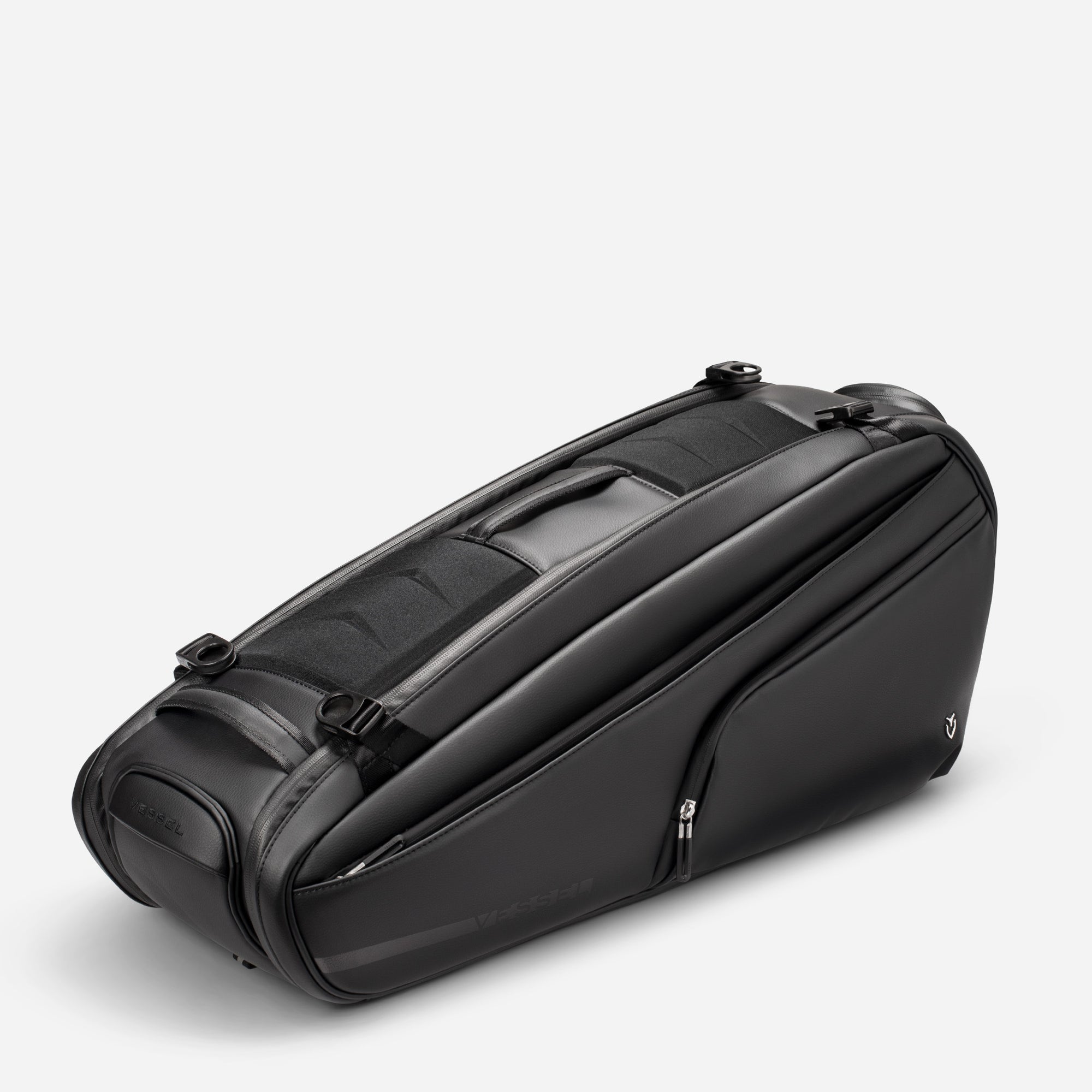 VESSEL Baseline 2.0 Racket Bag in Pebbled Black