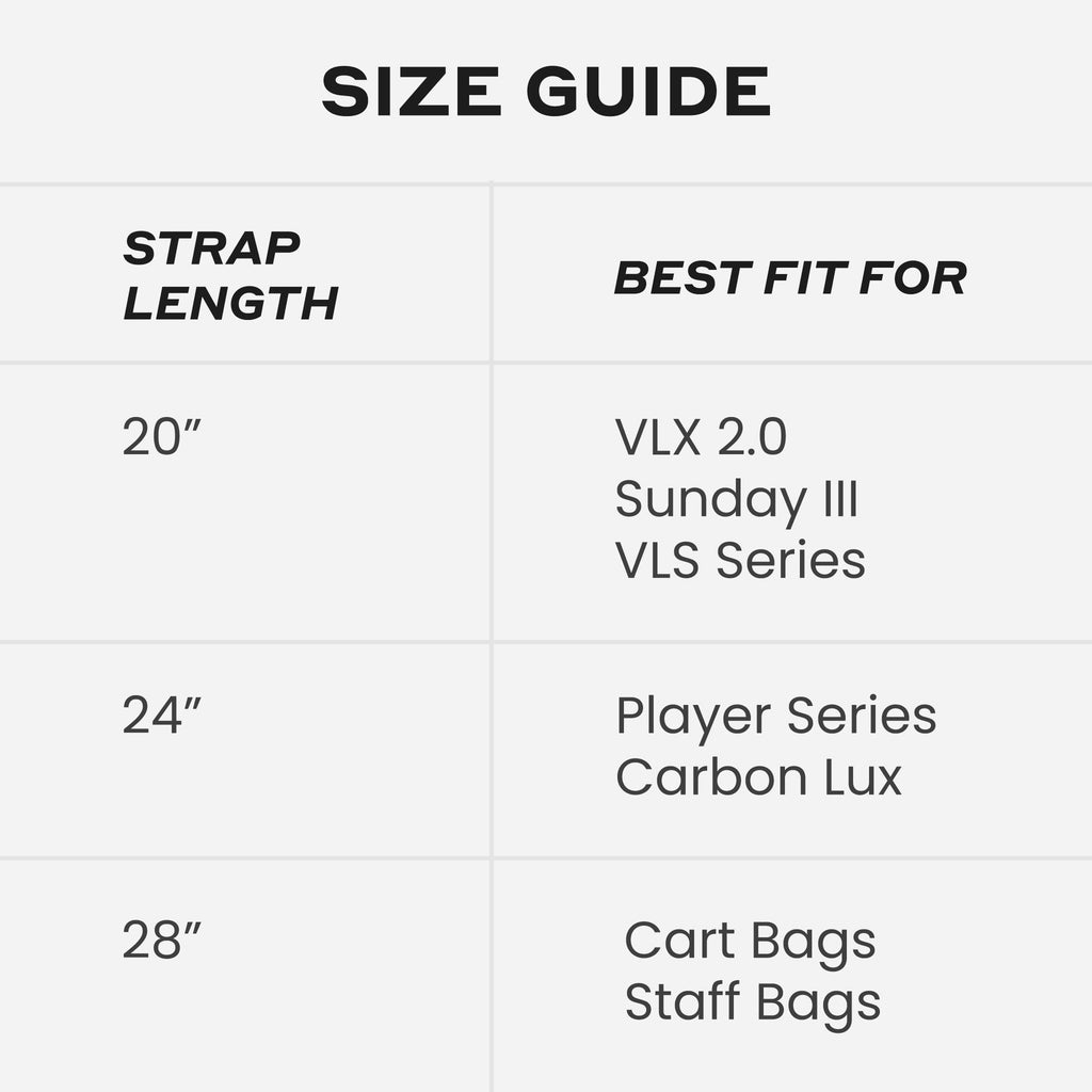 VESSEL Cart Strap Sleeve