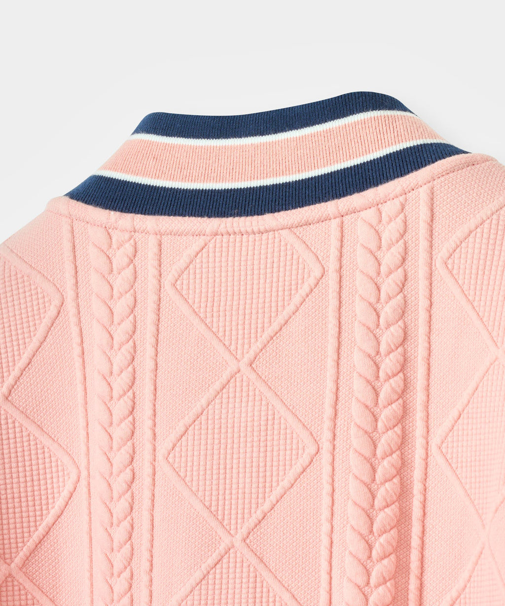 Coral TR Bomber Pullover