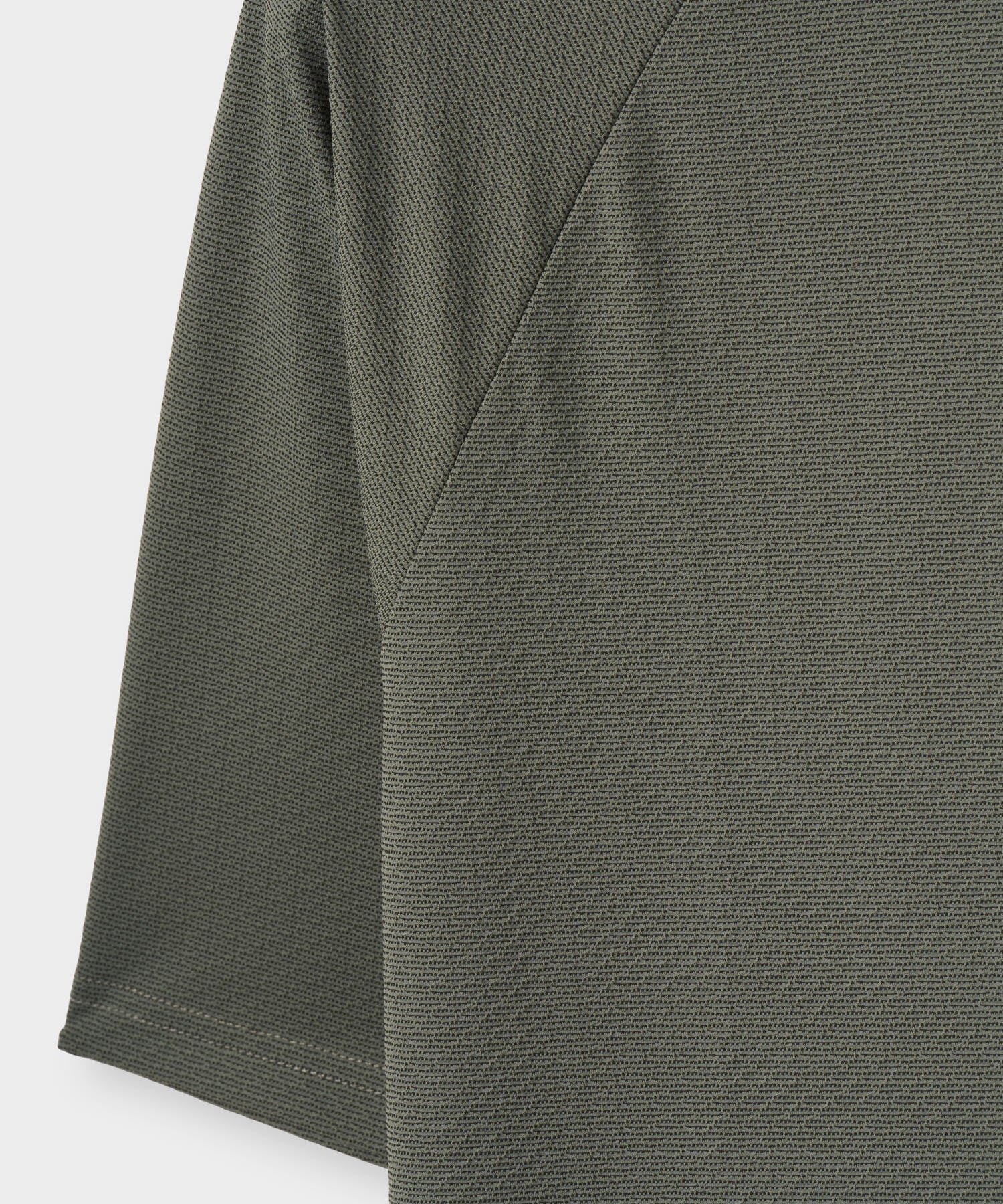 Macade Men's Crew TR Bomber Shirt - Green