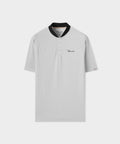 Macade Men's Crew TR Bomber Shirt - White