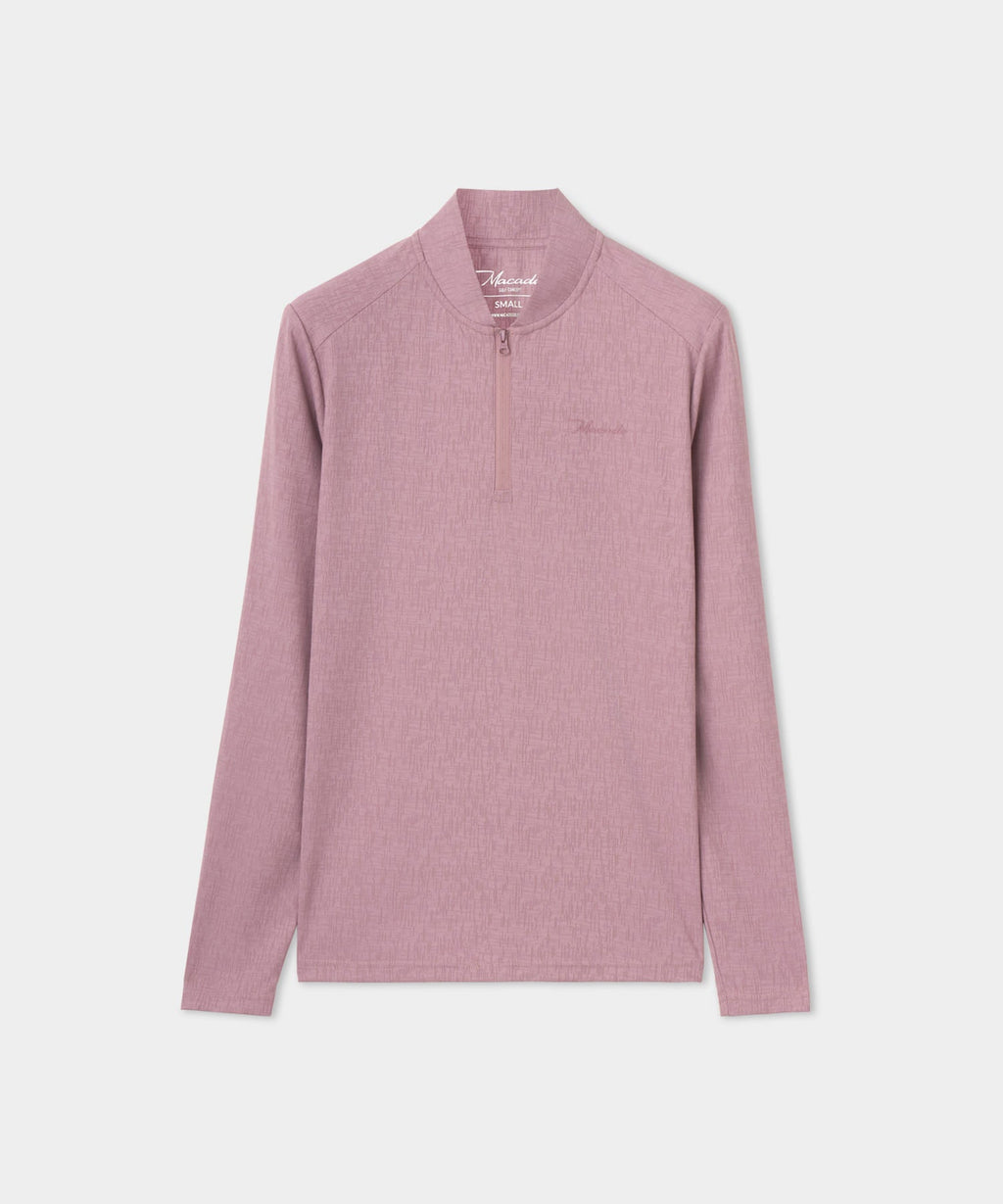 Macade Women's Dawn Long-Sleeve Bomber Shirt - Mauve