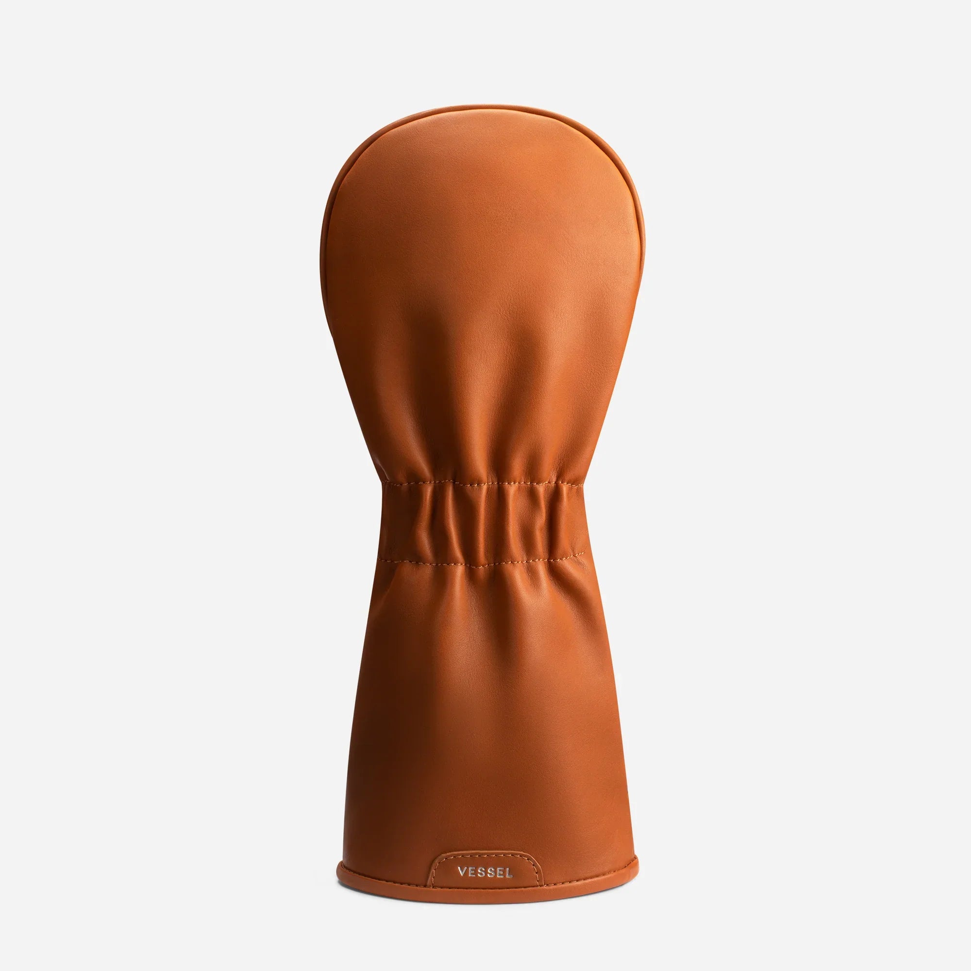 VESSEL Geometric Headcover in Smooth Brown