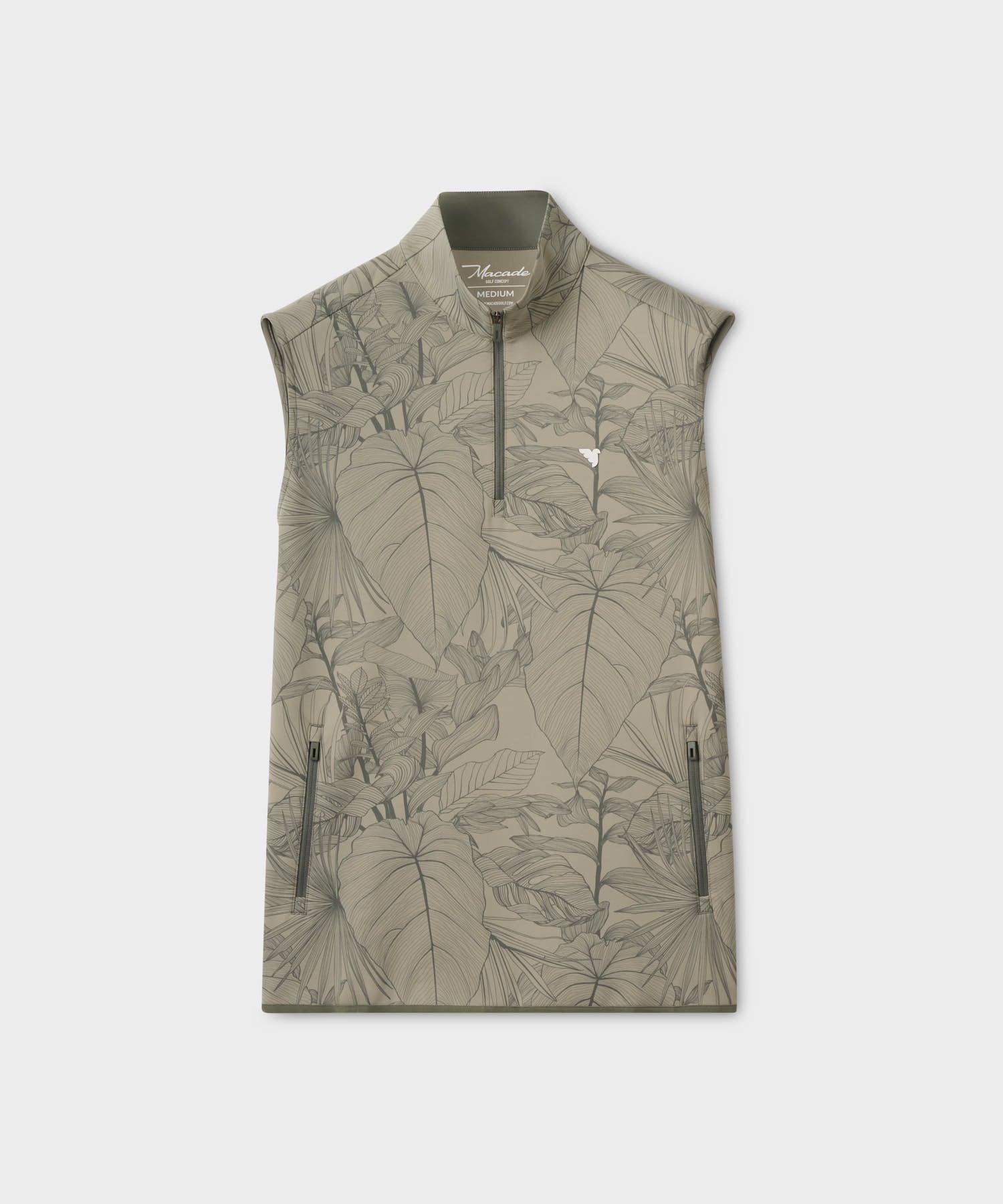 Macade Men's Therma Vest - Green Palm