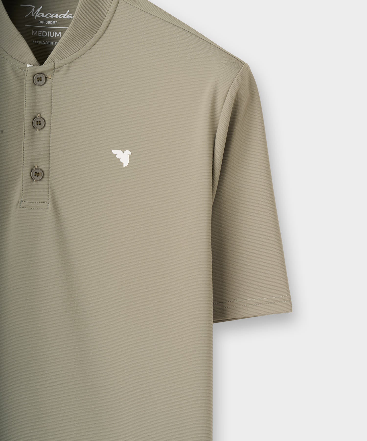 Men's Heath Bomber Shirt - Jade Green