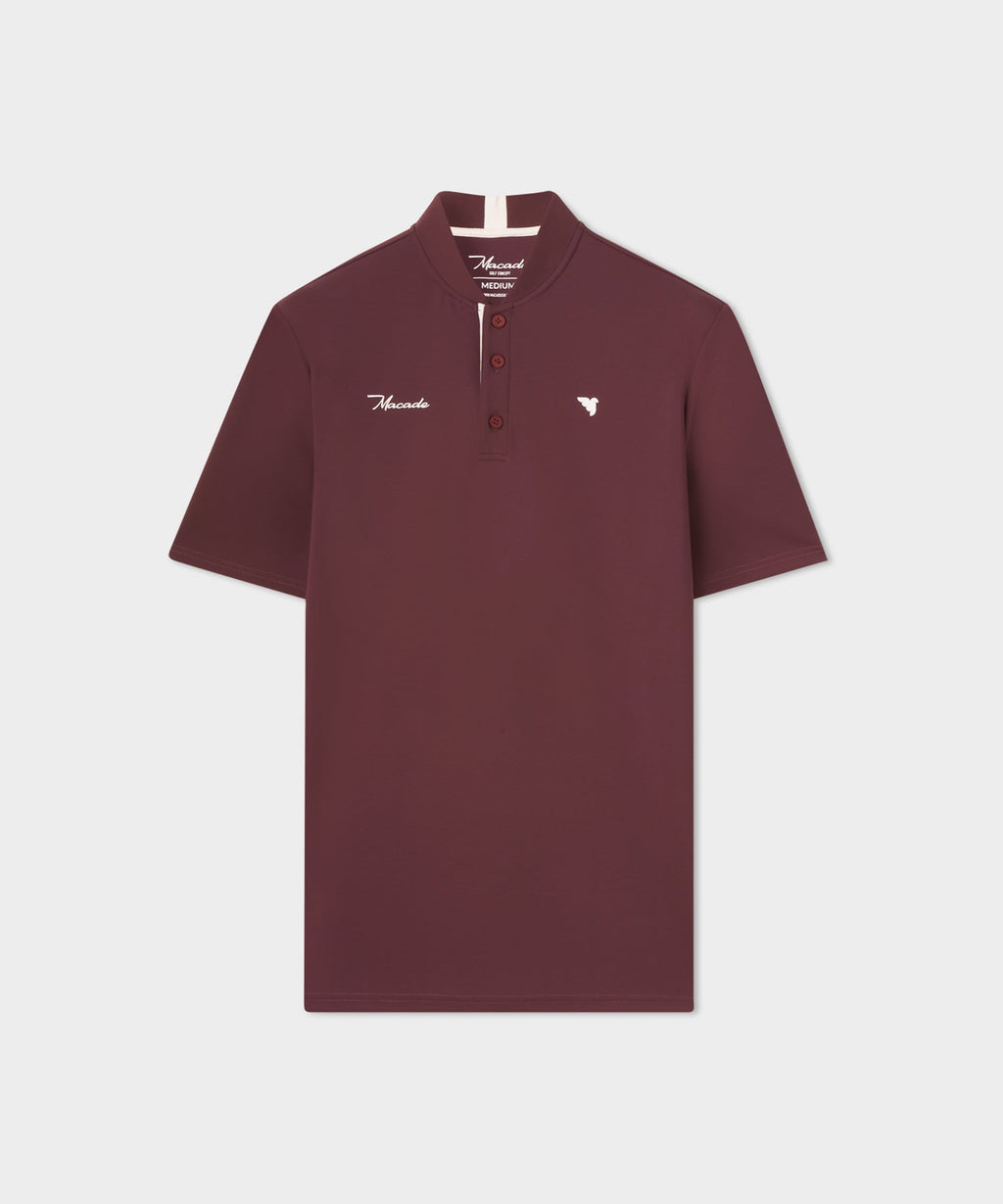 Men's Heath Bomber Shirt - Mauve
