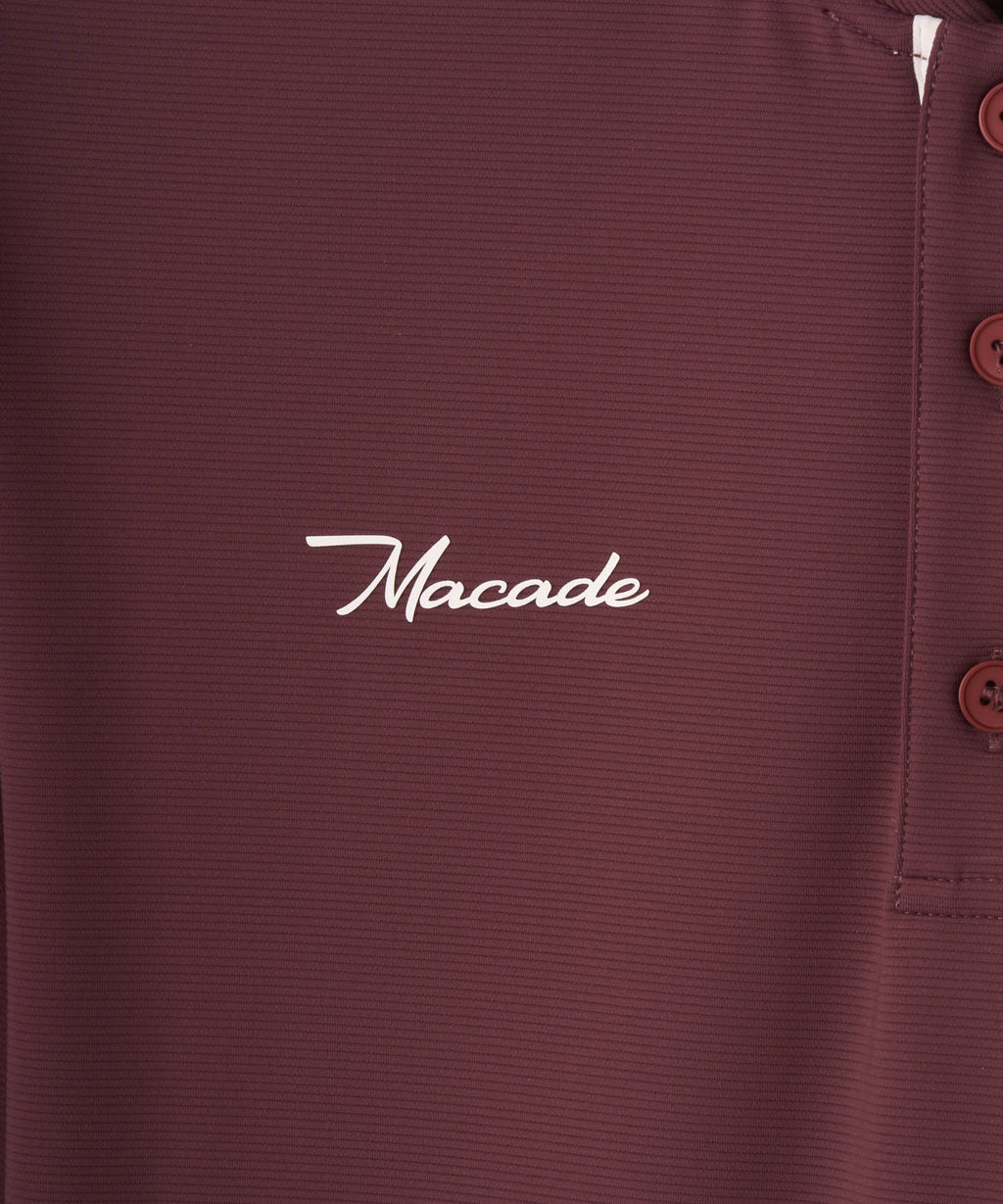 Men's Heath Bomber Shirt - Mauve