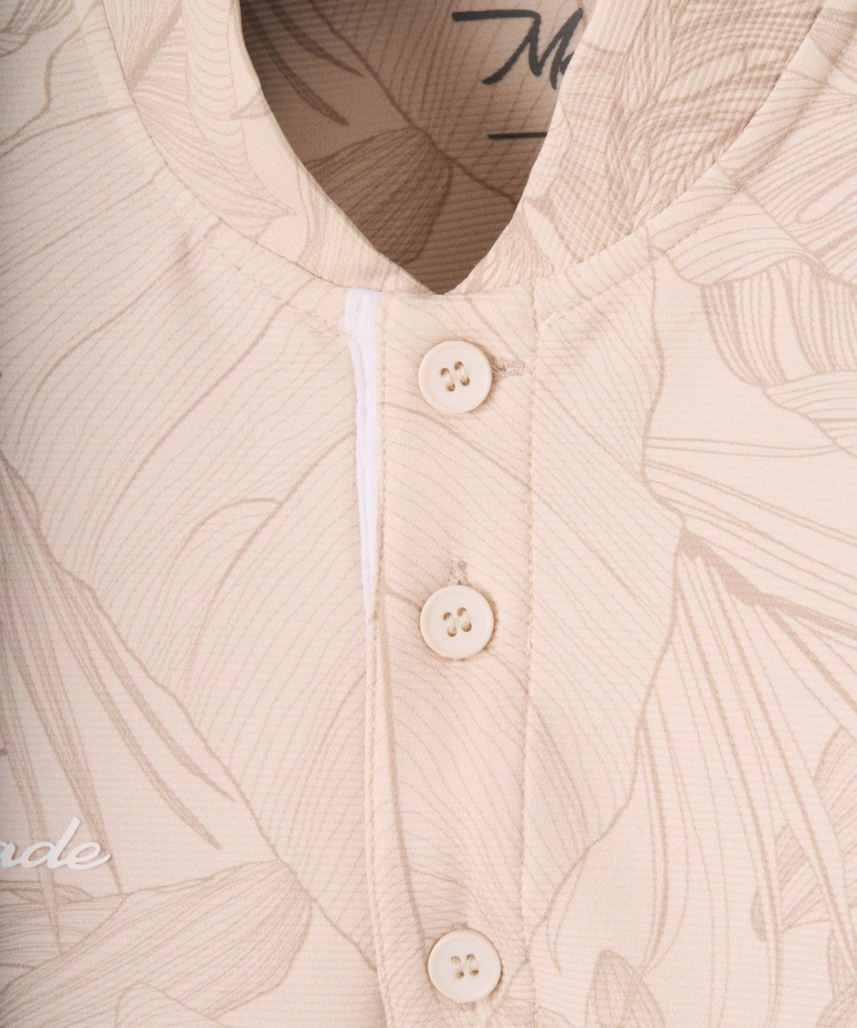 Men's Heath Bomber Shirt - Palm