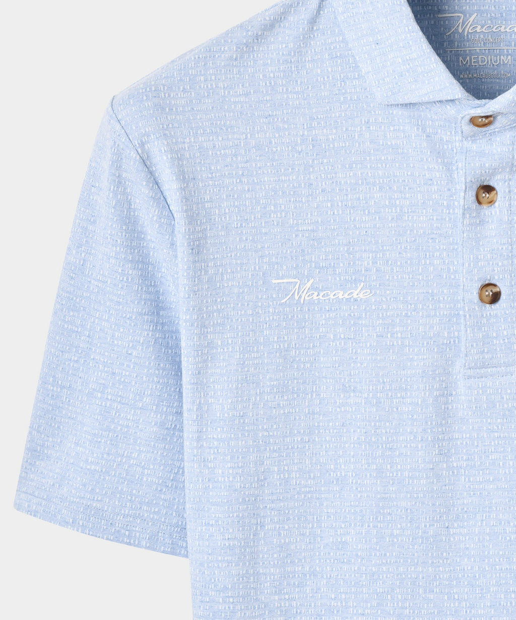 Light Blue Ridgeweave TX Shirt