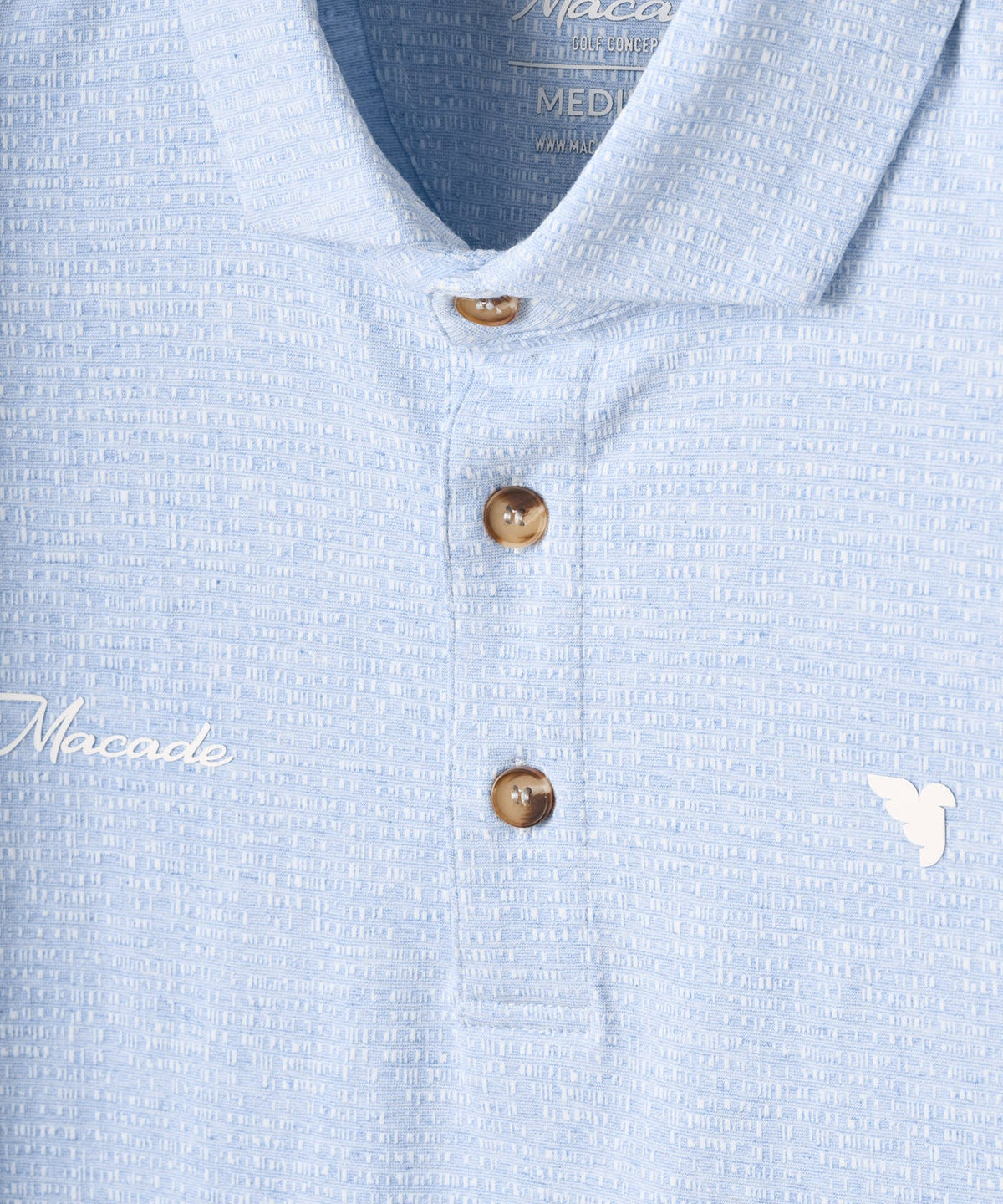 Light Blue Ridgeweave TX Shirt