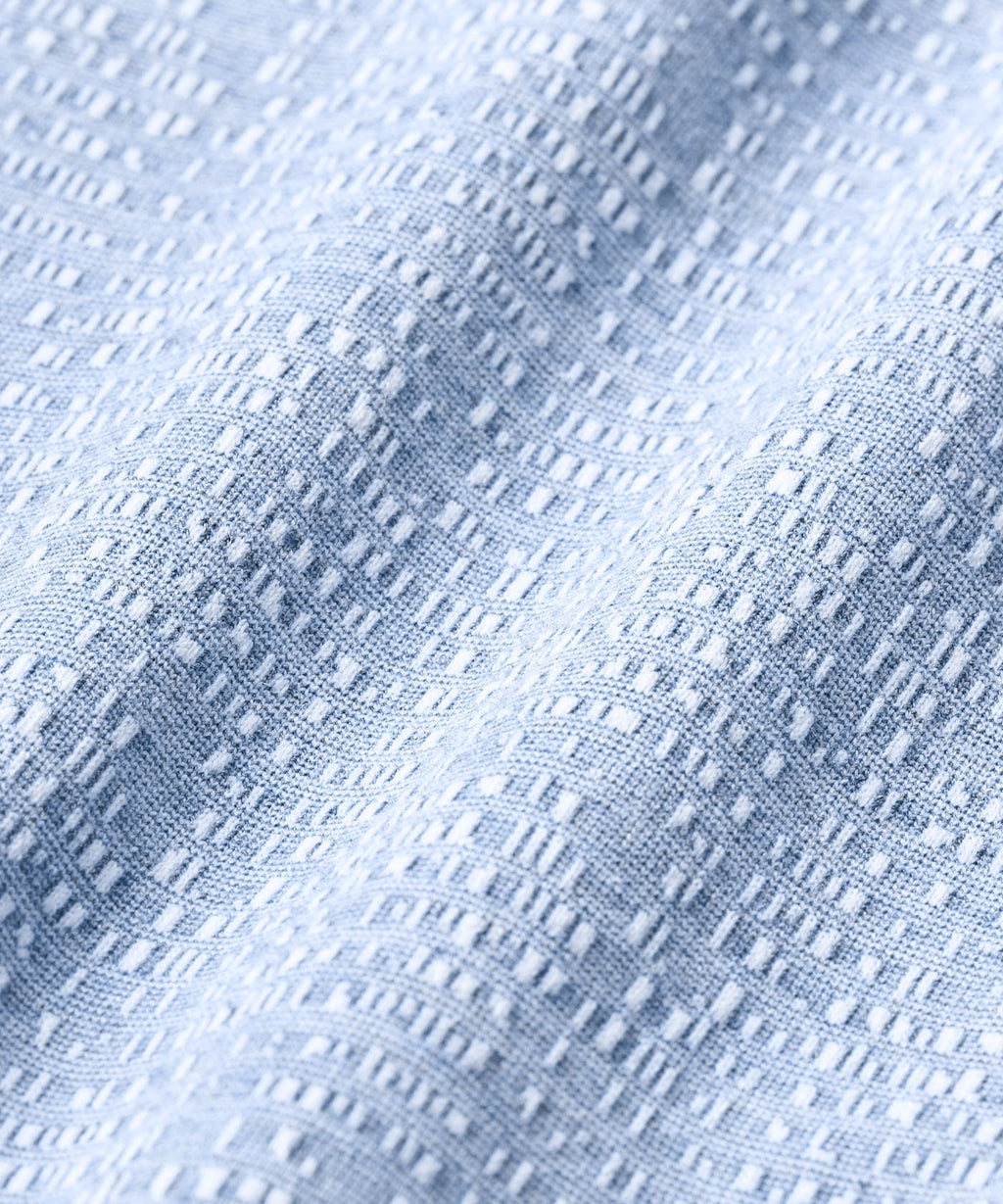 Light Blue Ridgeweave TX Shirt