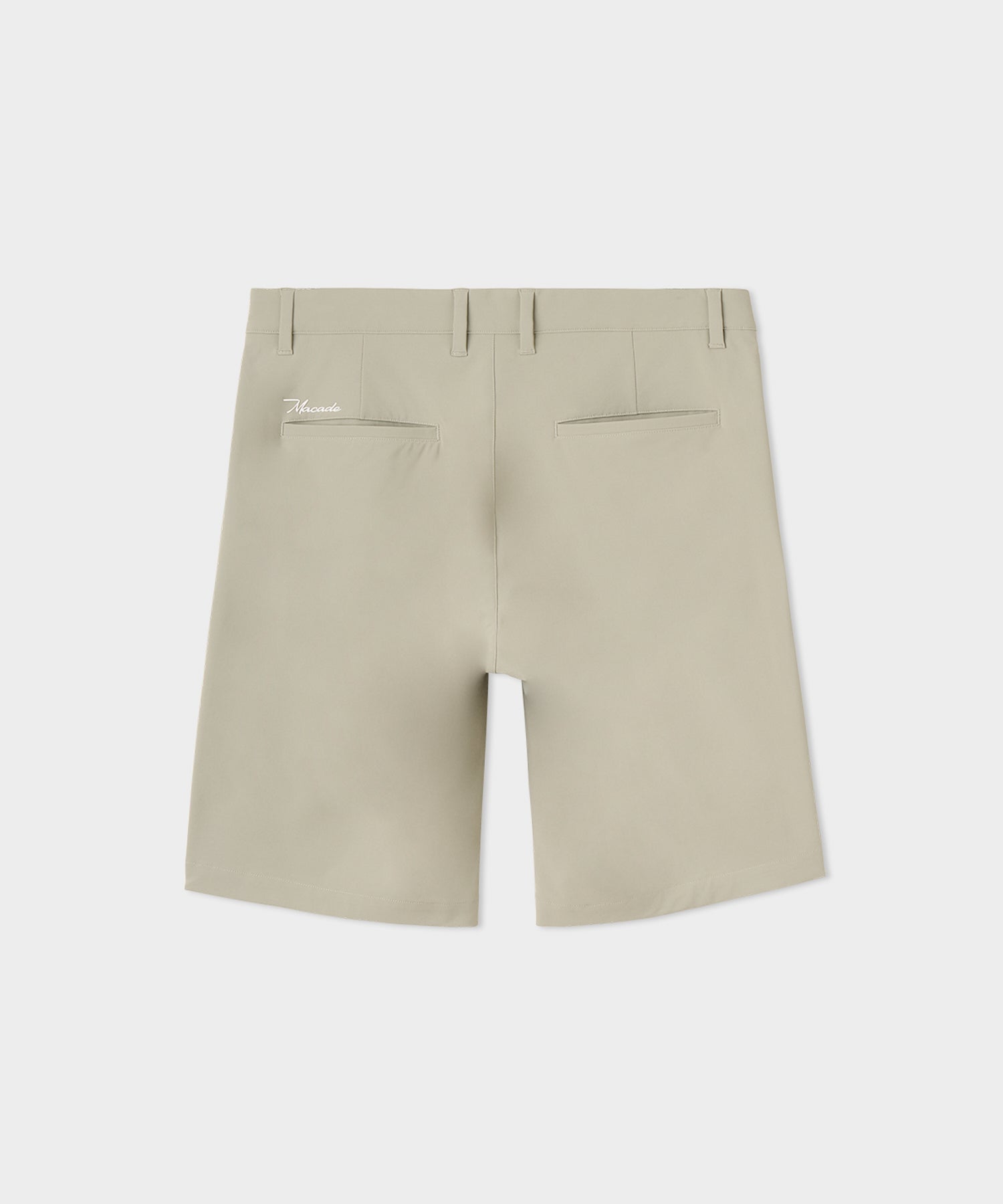 Macade Men's Four-Way Stretch Shorts - Bone White