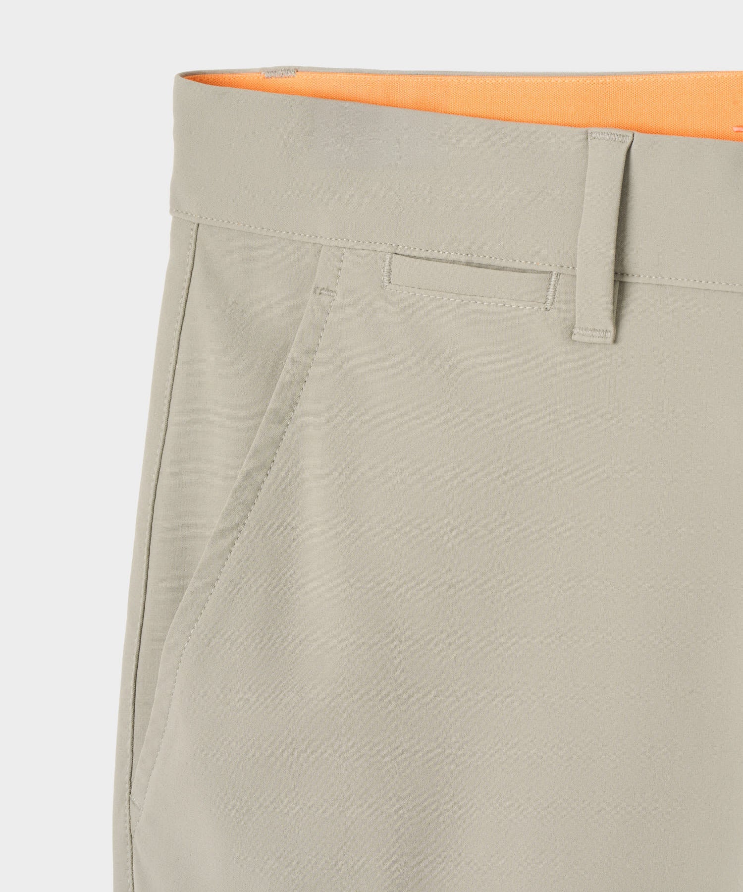 Macade Men's Four-Way Stretch Shorts - Bone White