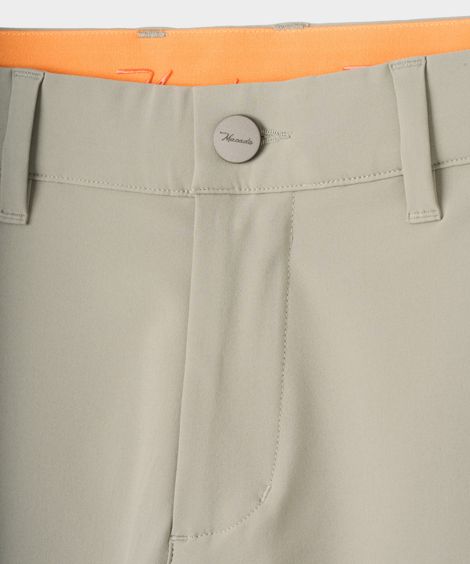 Macade Men's Four-Way Stretch Shorts - Bone White