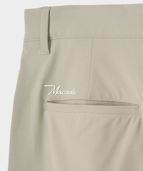 Macade Men's Four-Way Stretch Shorts - Bone White