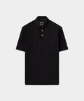 Macade Men's Paisley Core Polo Shirt - Black