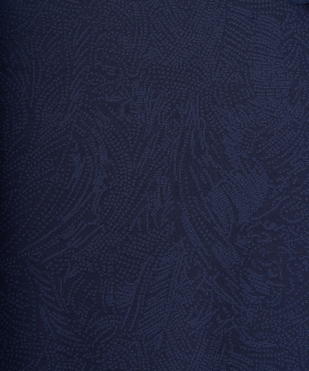 Macade Men's Paisley Core Polo Shirt - Navy
