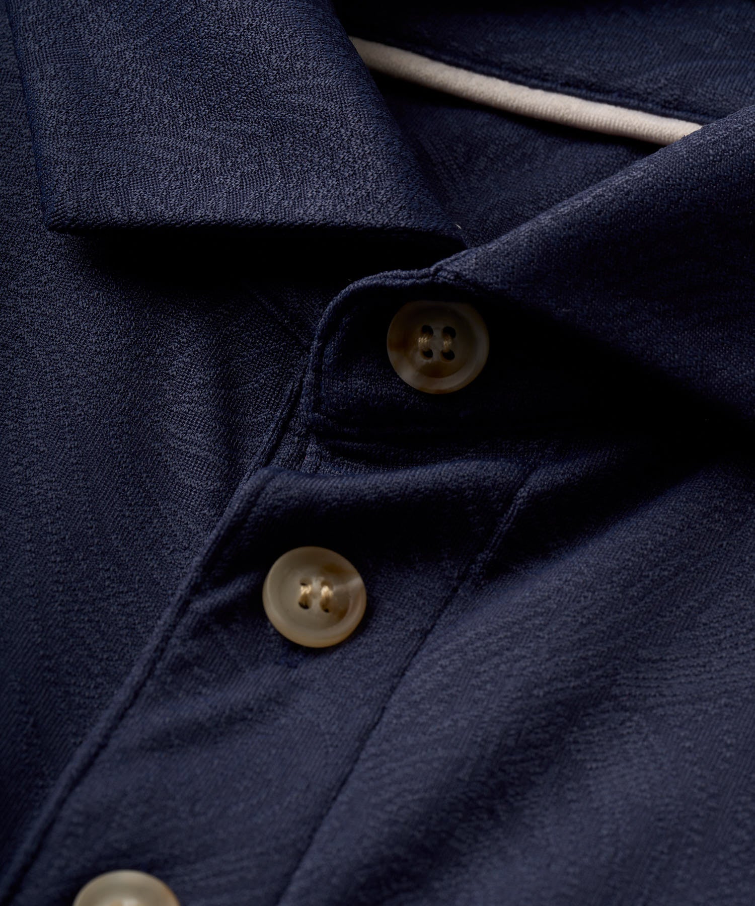 Macade Men's Paisley Core Polo Shirt - Navy