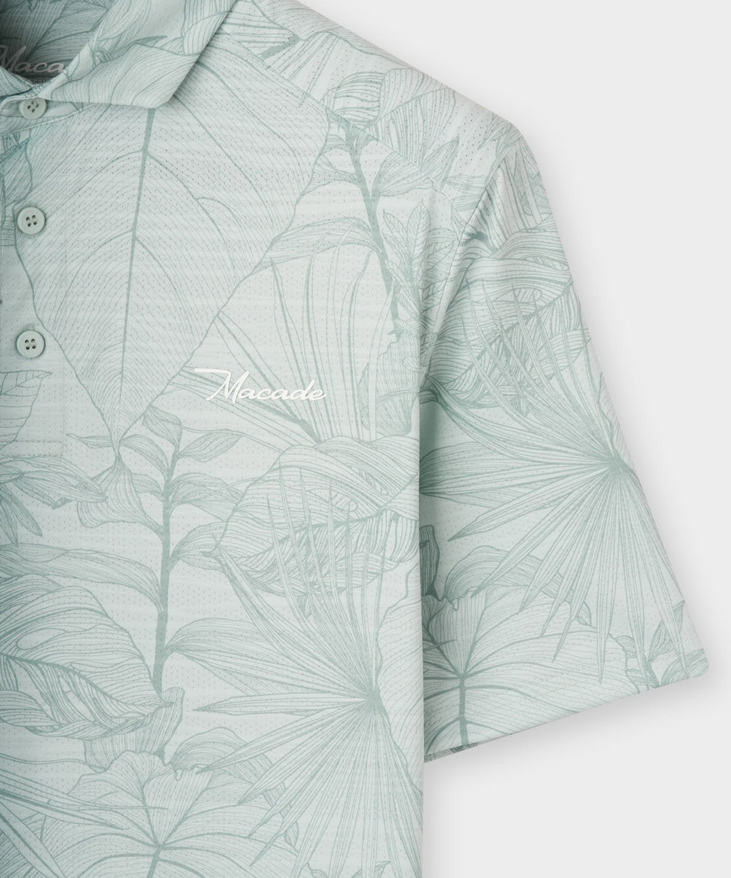 Men's Flight Shirt - Green Palm