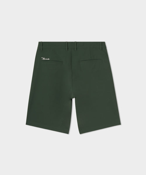 Macade Men's Four-Way Stretch Shorts - Forest Green