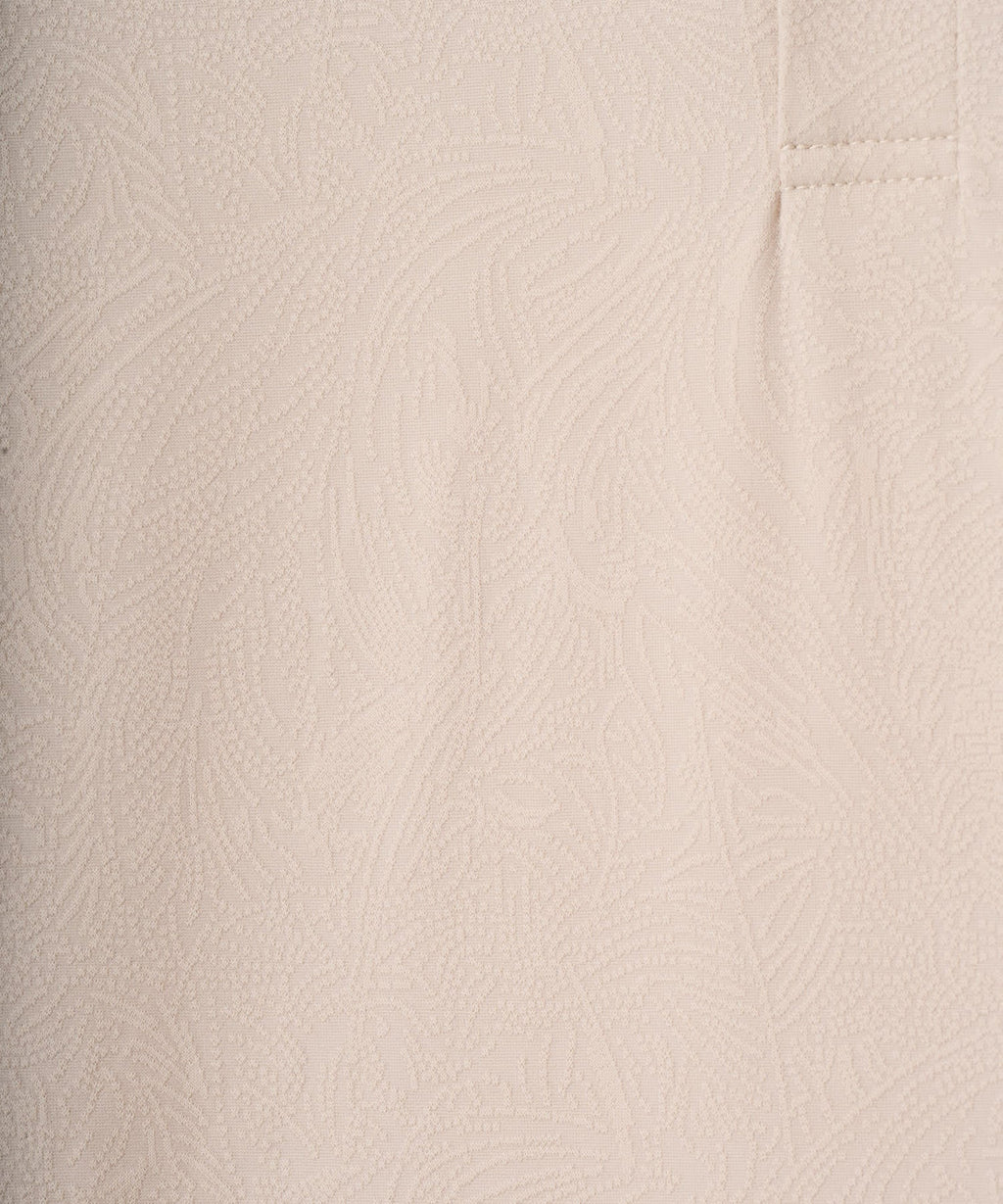 Macade Men's Paisley Core Polo Shirt - Tan