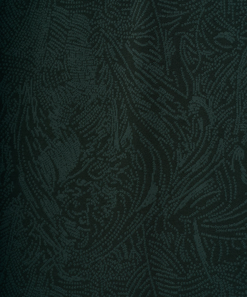Macade Men's Paisley Core Polo Shirt - Green