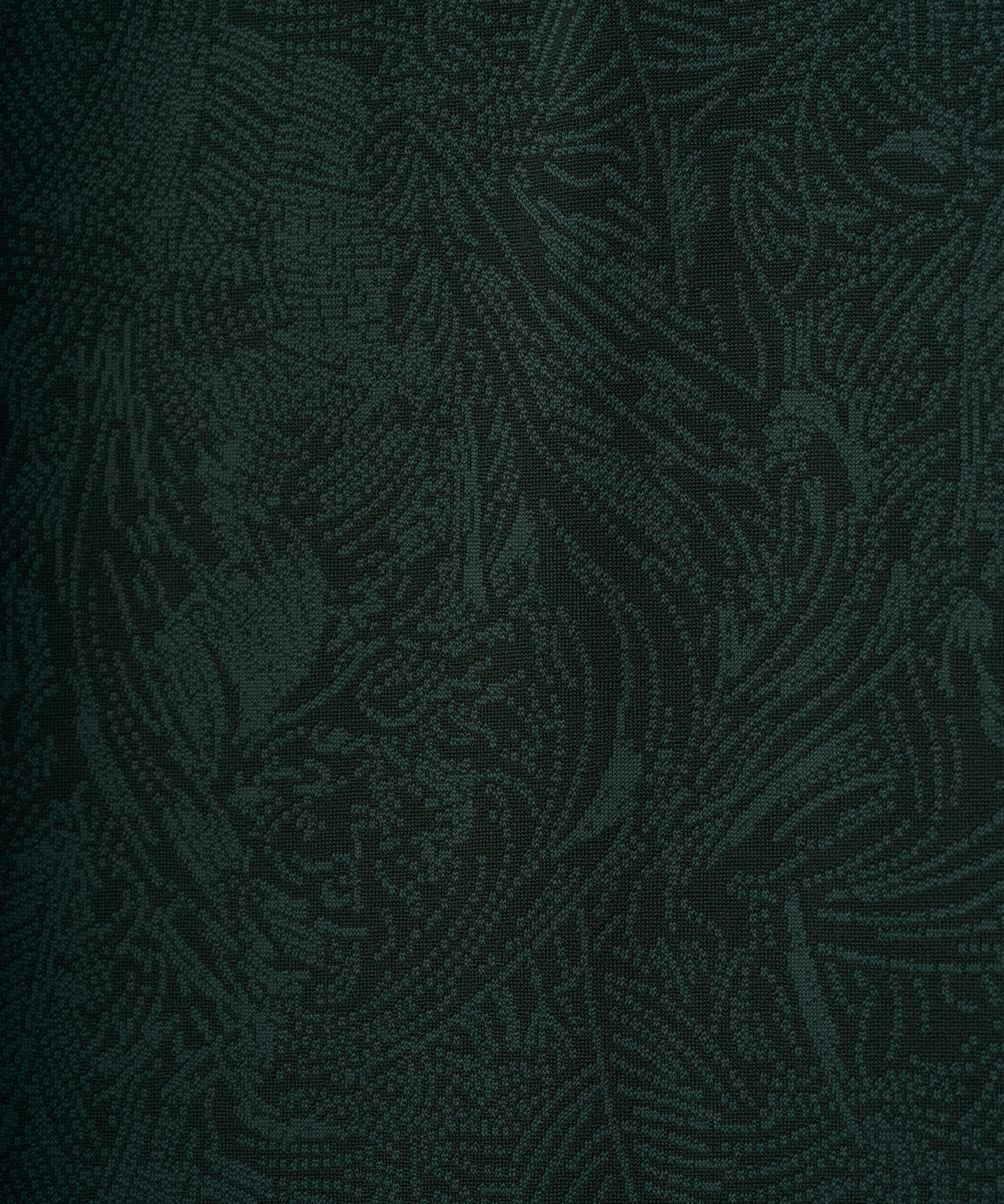 Macade Men's Paisley Core Polo Shirt - Green