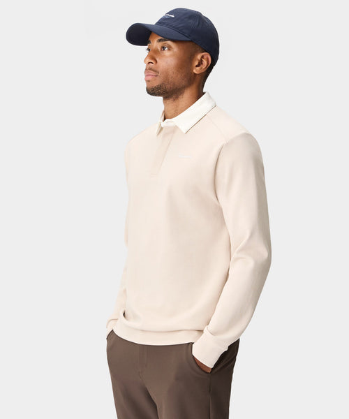 Blades Tan Polo Sweatshirt