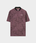 Macade Men's Crew TR Bomber Shirt - Mauve