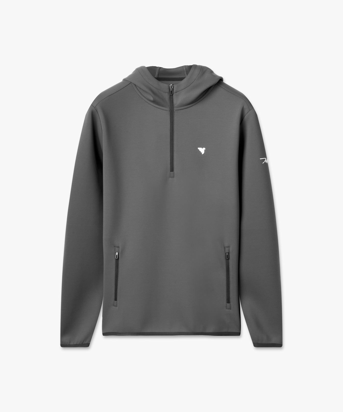 Macade Men's Therma Zip Hoodie - Dark Gray