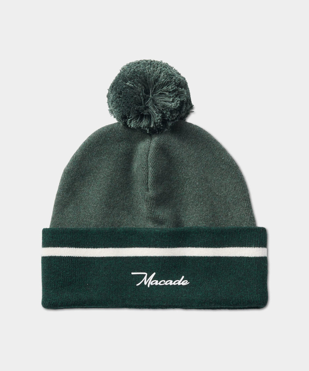 Green Cashmere Blend Course Beanie