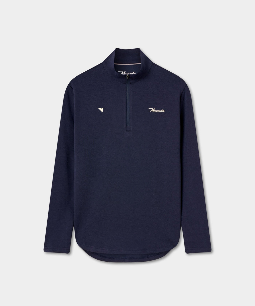 Macade Women's Zoe Flex Quarter Zip - Blue