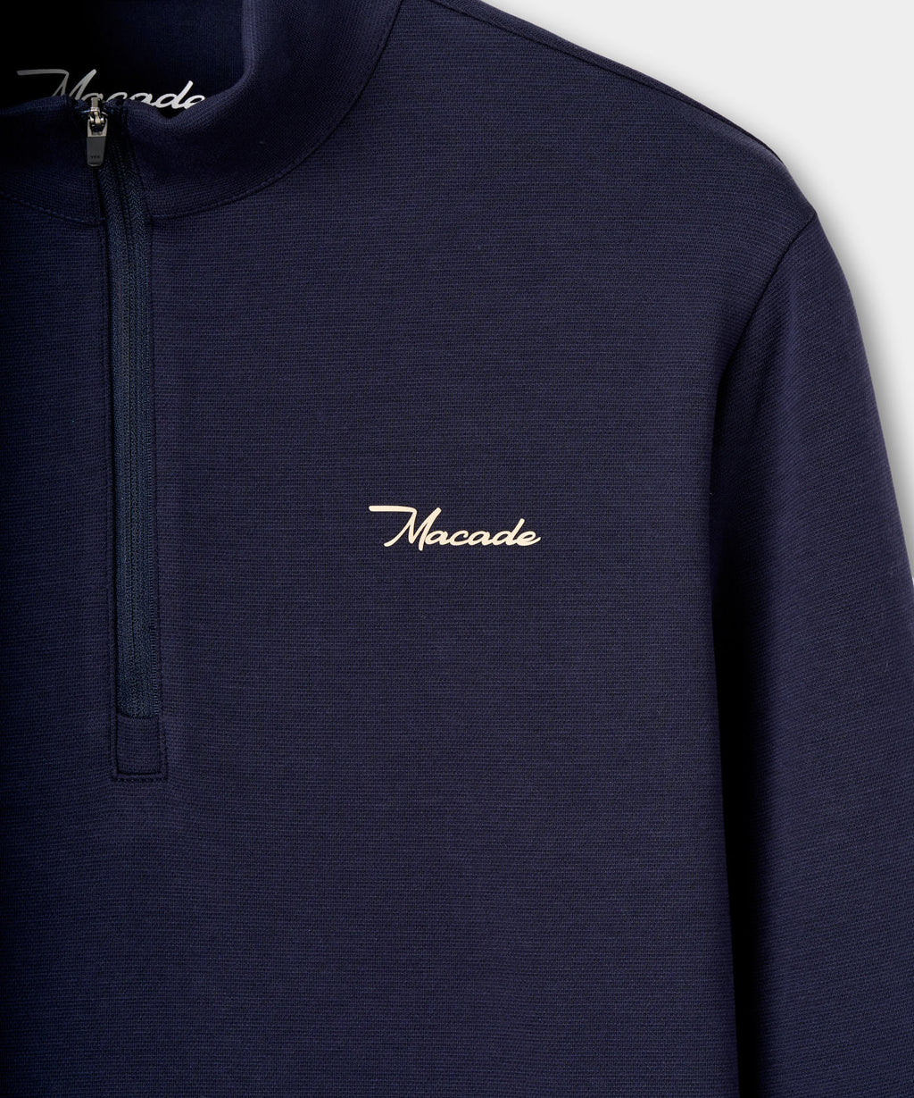 Macade Women's Zoe Flex Quarter Zip - Blue