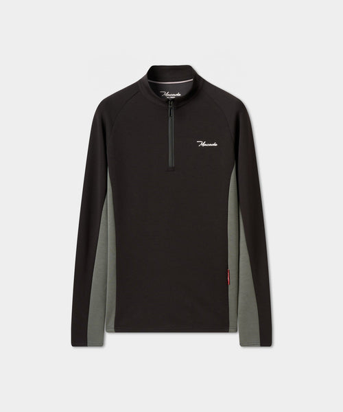 Black TX Course Quarter Zip