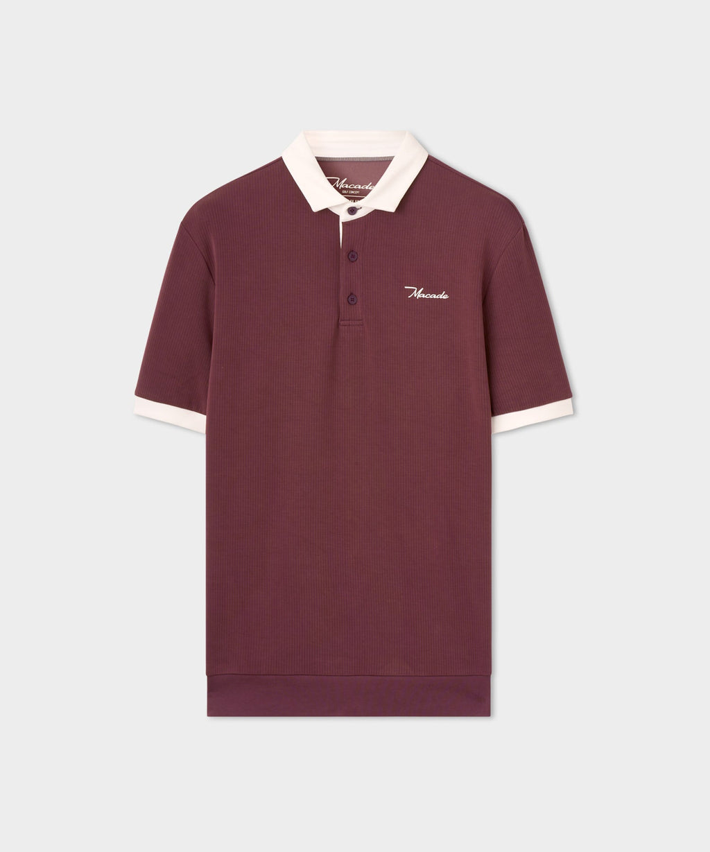 Macade Men's AR Tech Polo - Mauve
