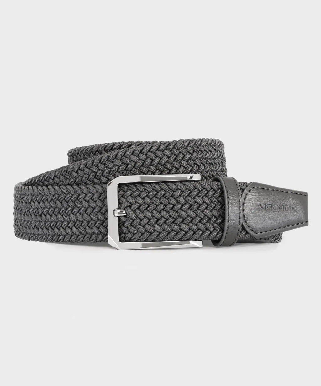 Macade Men's Elastic Grey Belt