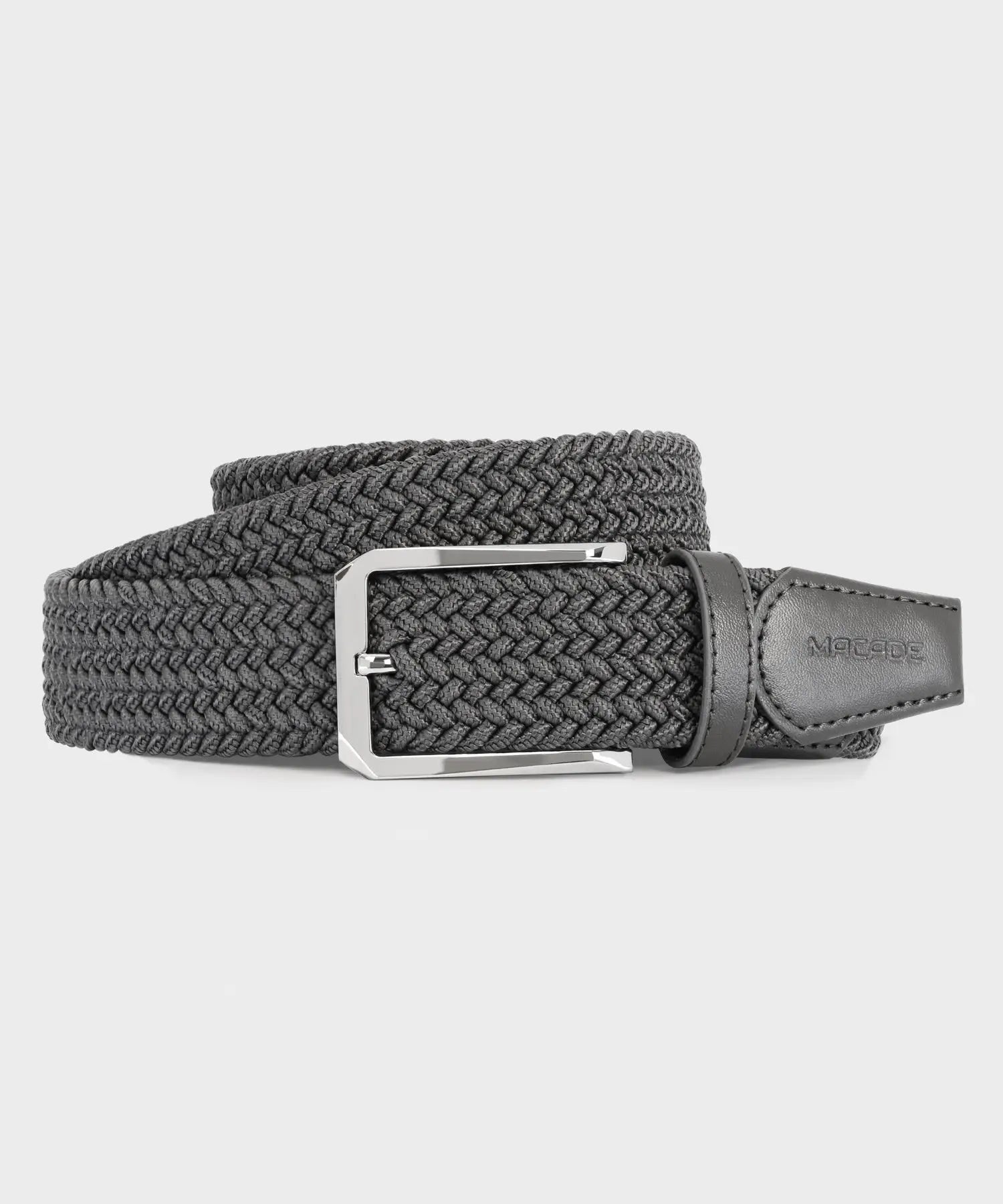 Macade Men's Elastic Grey Belt