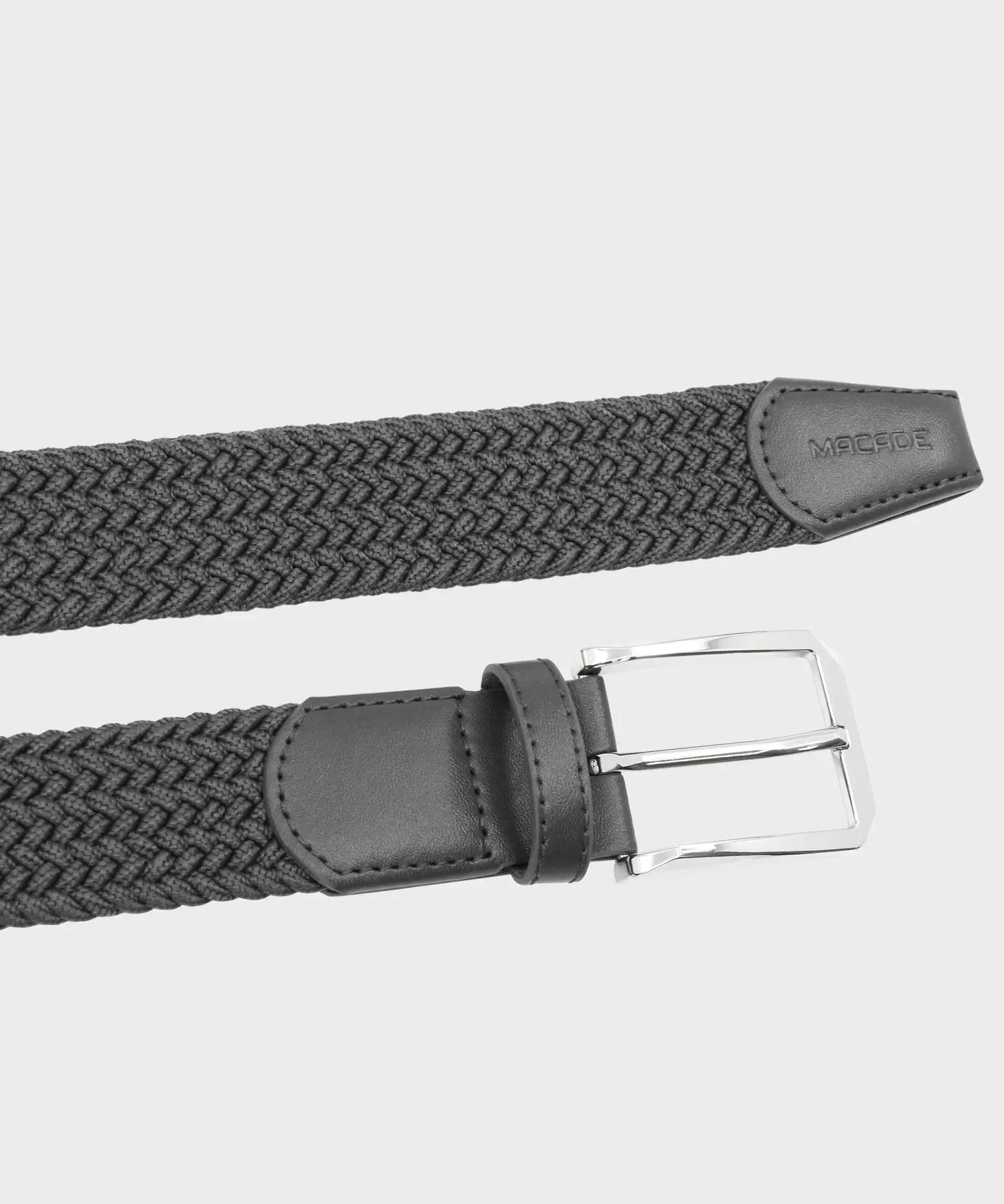 Macade Men's Elastic Grey Belt
