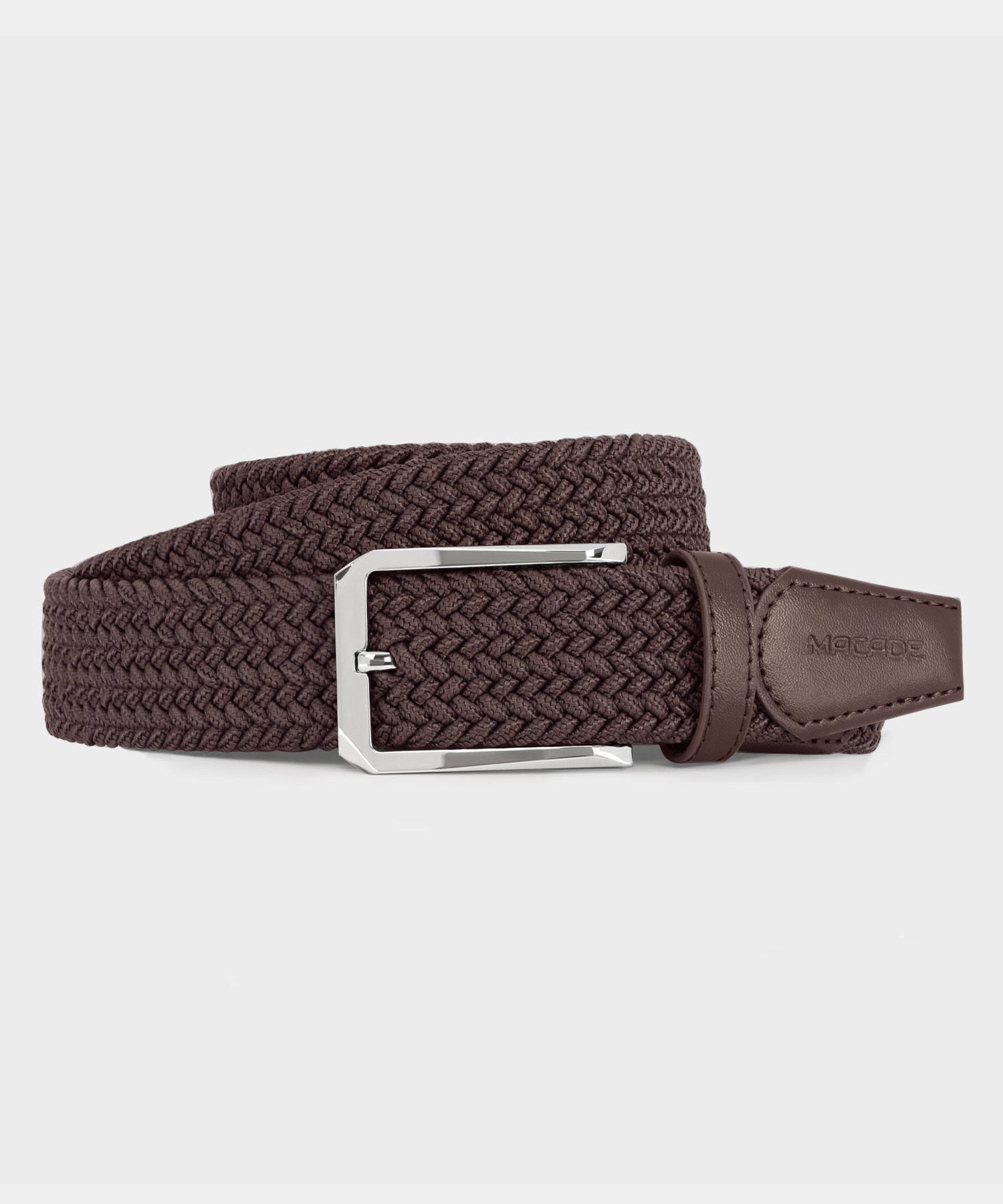 Macade Men's Elastic Belt - Mauve