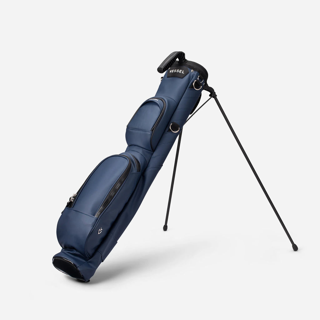 VESSEL Pencil Stand Bag in Pebbled Navy