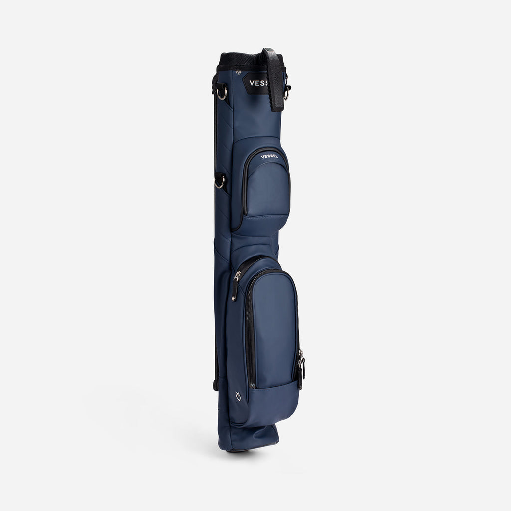 VESSEL Pencil Stand Bag in Pebbled Navy
