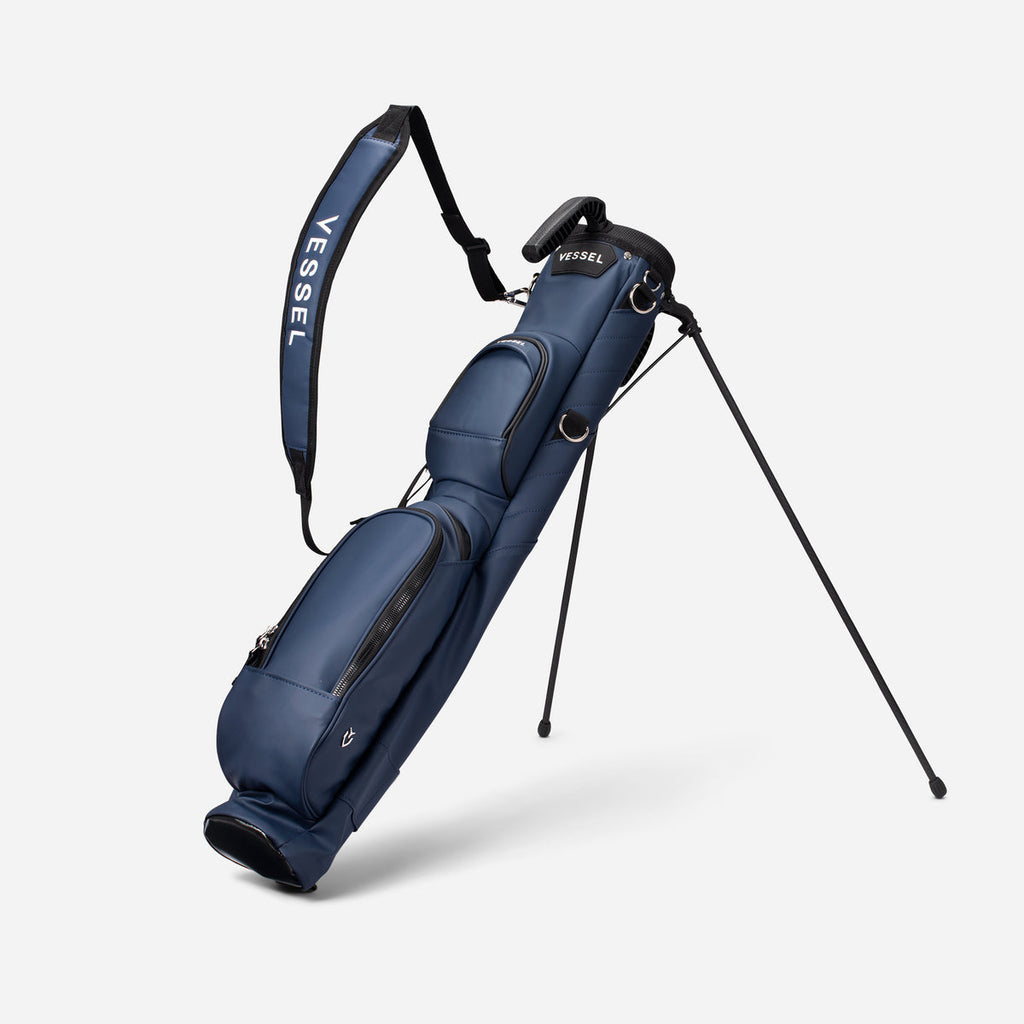 VESSEL Pencil Stand Bag in Pebbled Navy