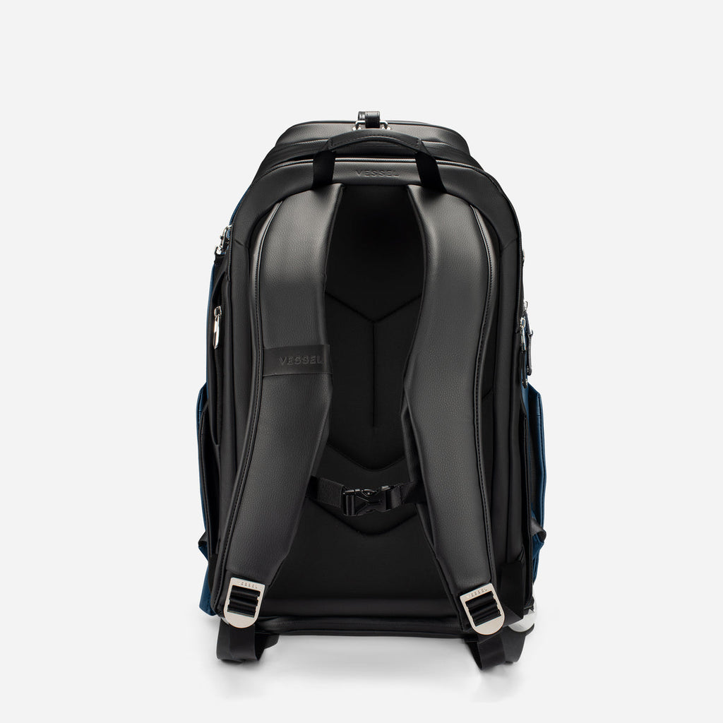 VESSEL PrimeX 2.0 Plus Backpack in Pebbled Black