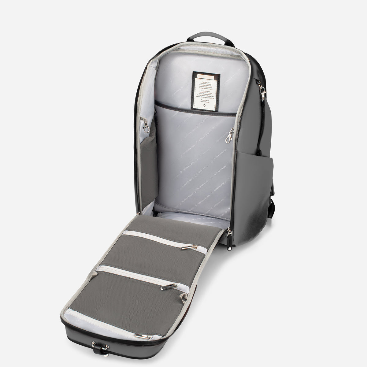 VESSEL PrimeX 2.0 Plus Backpack in Pebbled Grey