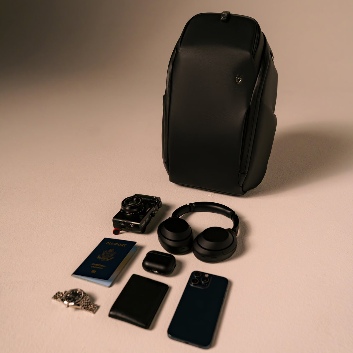 VESSEL PrimeX 2.0 Plus Backpack in Pebbled Grey